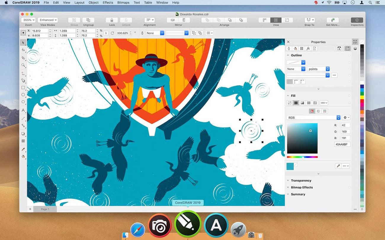 CorelDRAW 2019 v21.2.0 专业的图形设计软件 Win/Mac