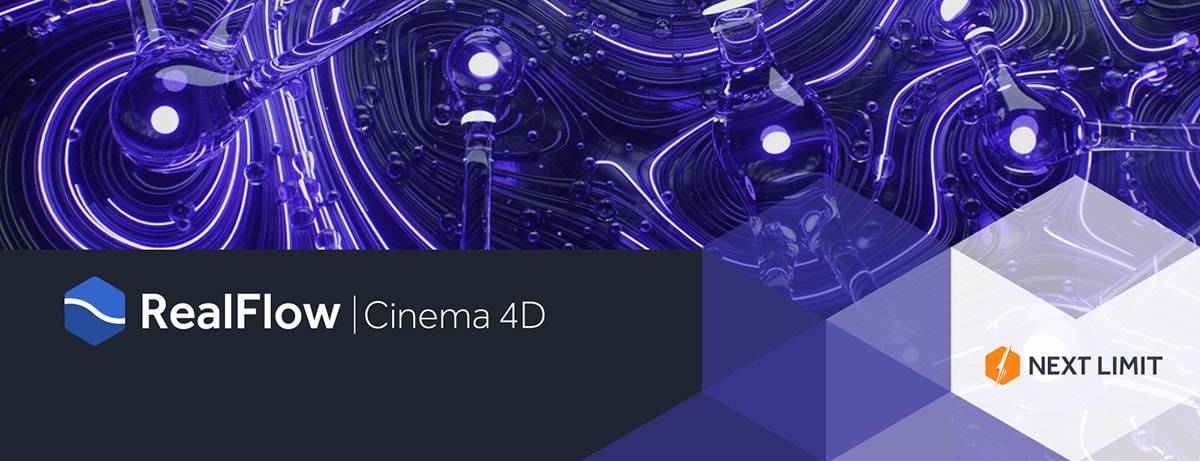 【C4D插件】RealFlow Cinema 4D 流体动力学模拟中文插件