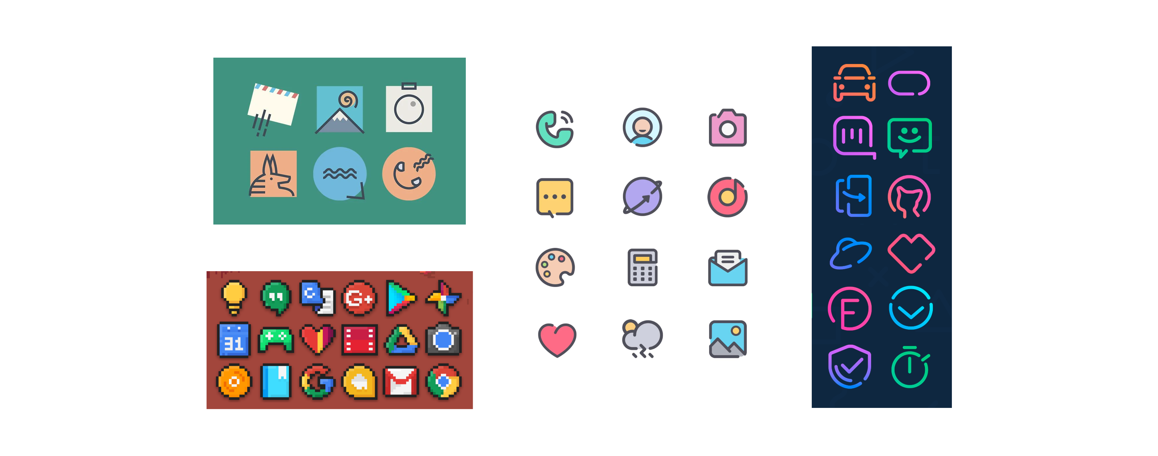 搞懂这7个图标设计原则,你就能像专业图标设计师一样