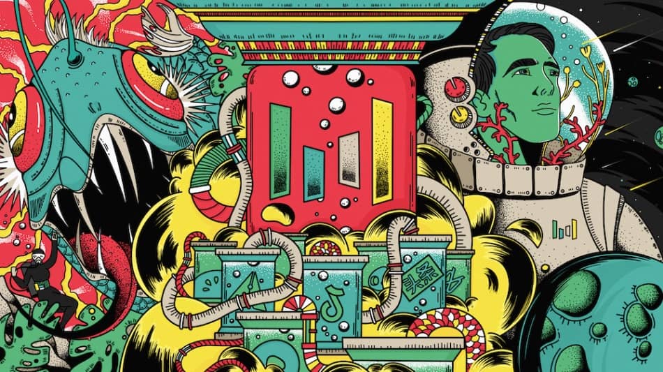 前字节跳动设计师出品！22天帮你系统掌握扁平插画绘制！