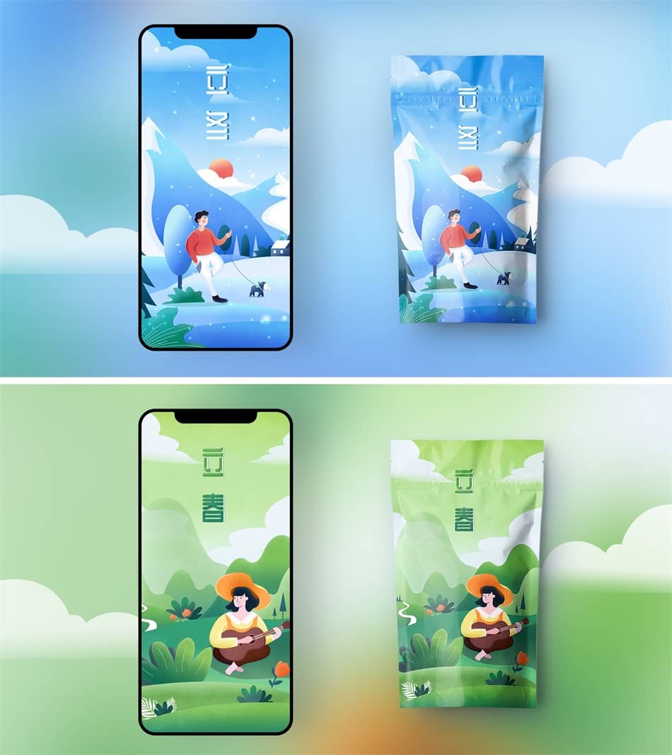 前字节跳动设计师出品！22天帮你系统掌握扁平插画绘制！