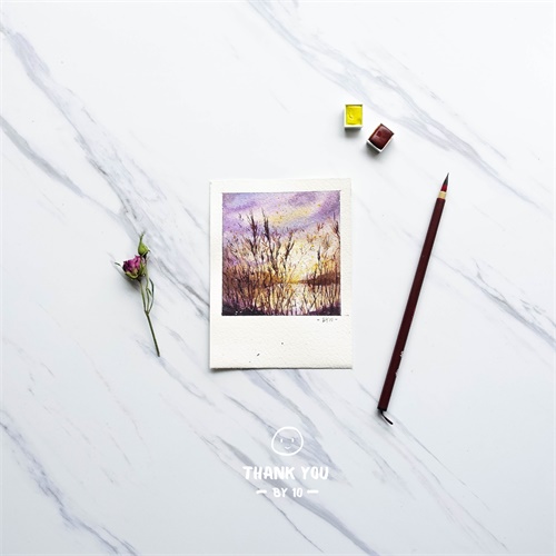 零基础必备：详解十种常见的水彩基本技法+问题总结