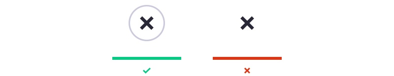 这个最常见的「X」按钮,高手是如何设计的?