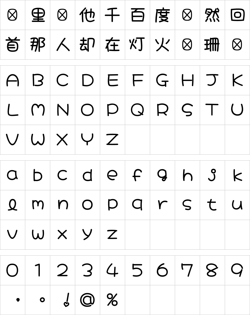 大波浪圆体-CJK-TC Bold