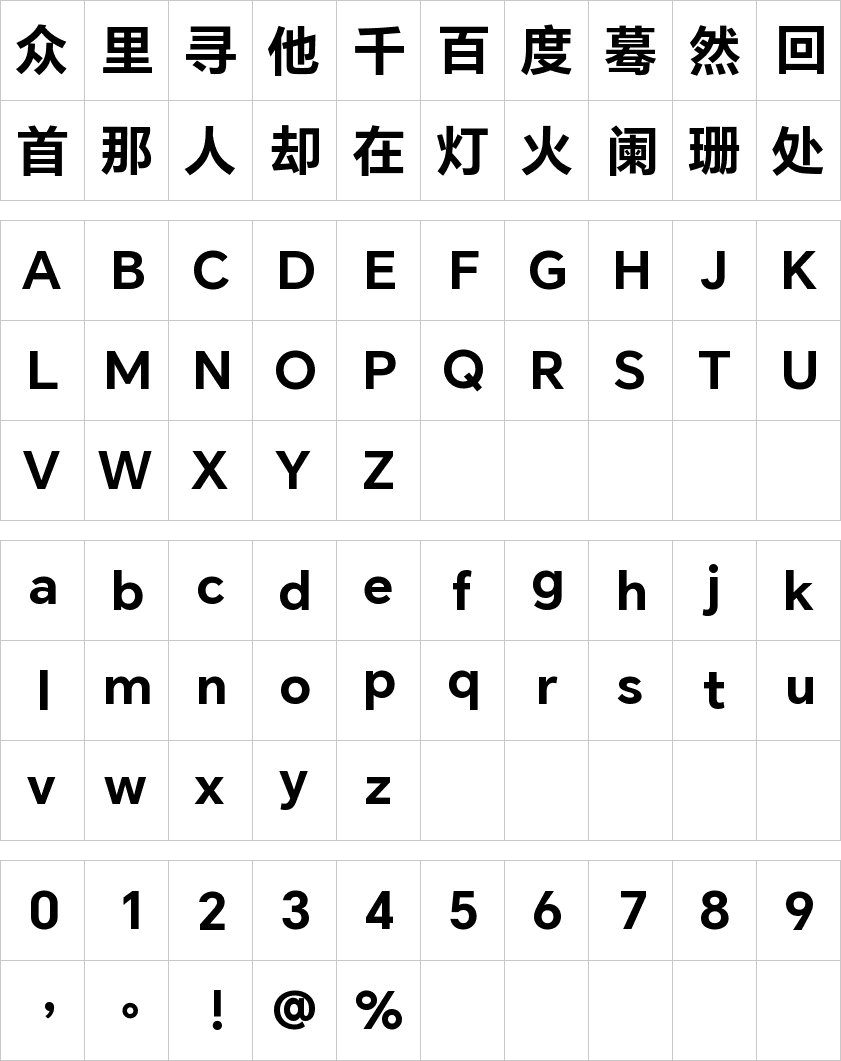 荣耀字体:HONOR Sans