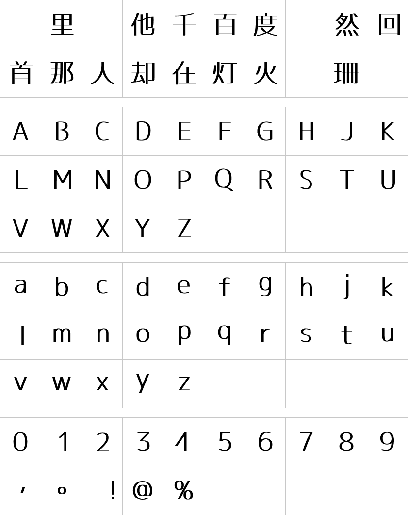 押出Mゴシック