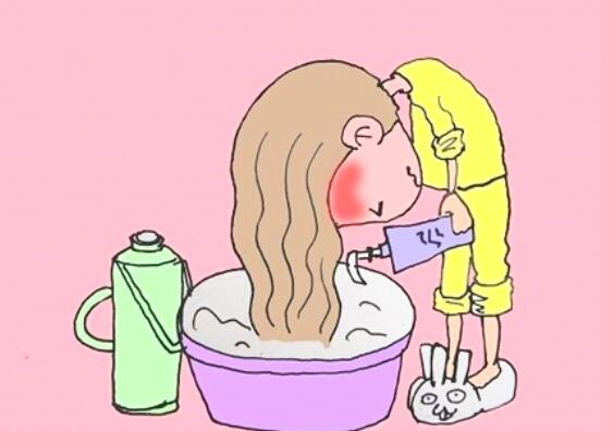 洗头