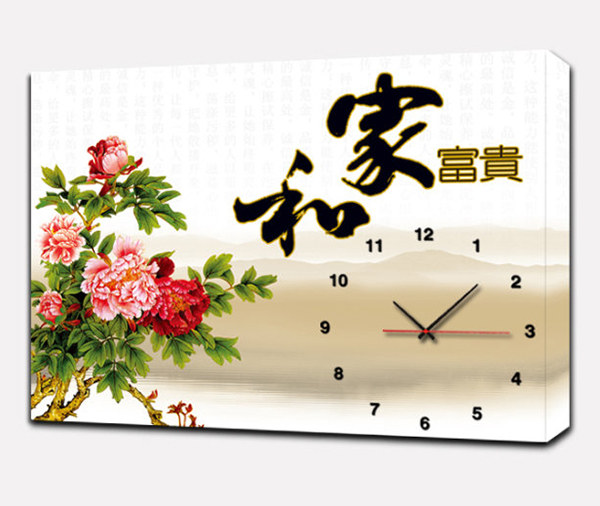无框画挂钟的选购知识 无框画挂钟