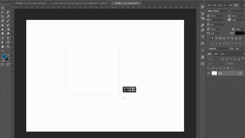 【PS脚本】拉框助手 快速生成精美的可编辑图表