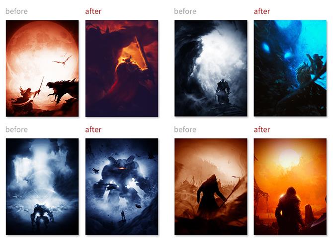 为了让起点网文的封面不像洗剪吹,设计团队是这么做的!