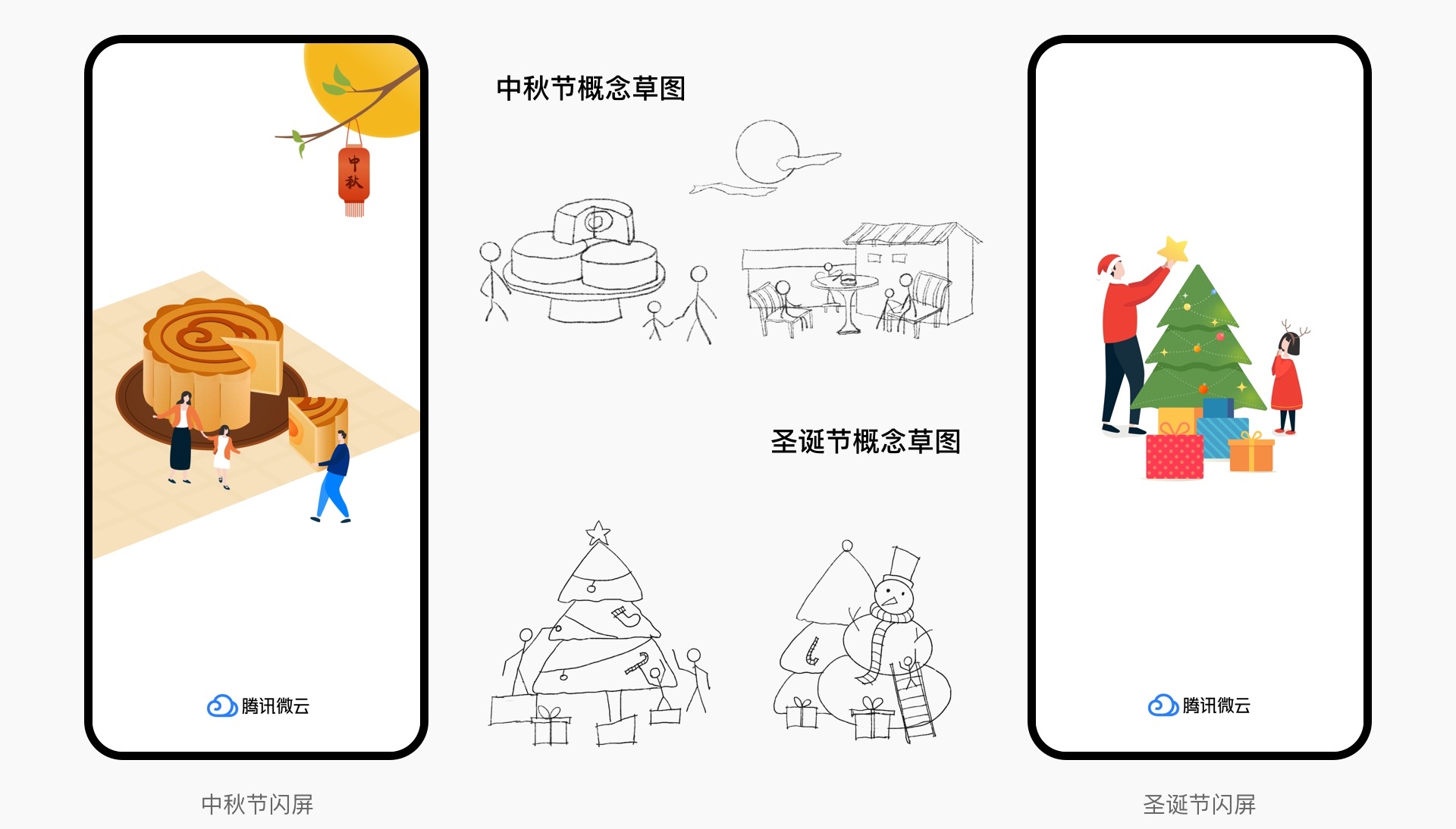 如何设计节日闪屏?来看腾讯设计师的实战思路!