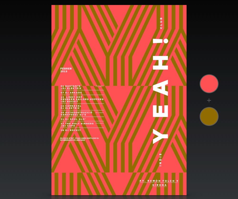 所谓配色达人,就是一次出48个方案