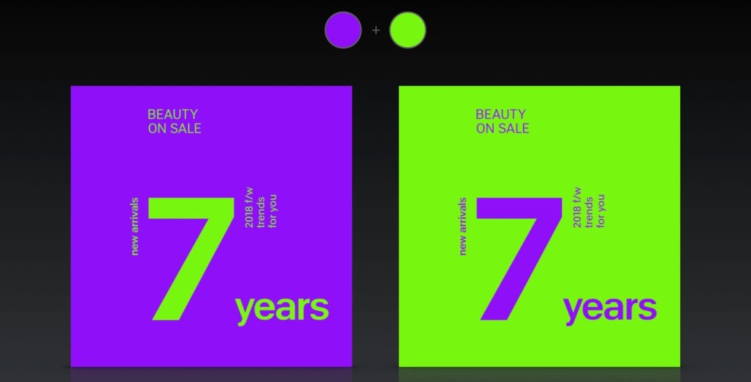 所谓配色达人,就是一次出48个方案