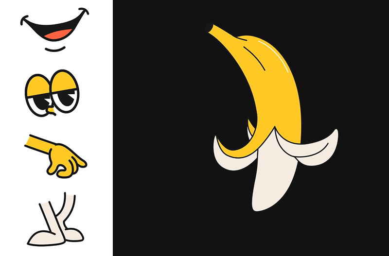 贴纸设计过程全解析,原来设计贴纸这么简单!