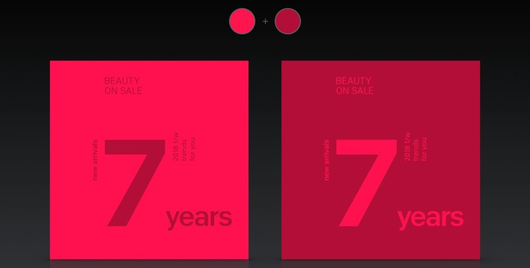 所谓配色达人,就是一次出48个方案