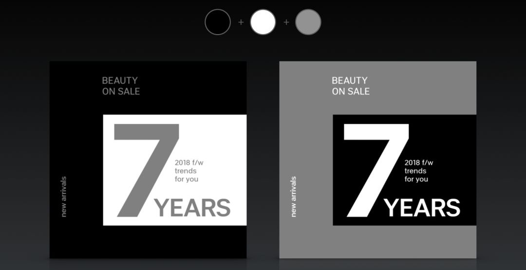 所谓配色达人,就是一次出48个方案