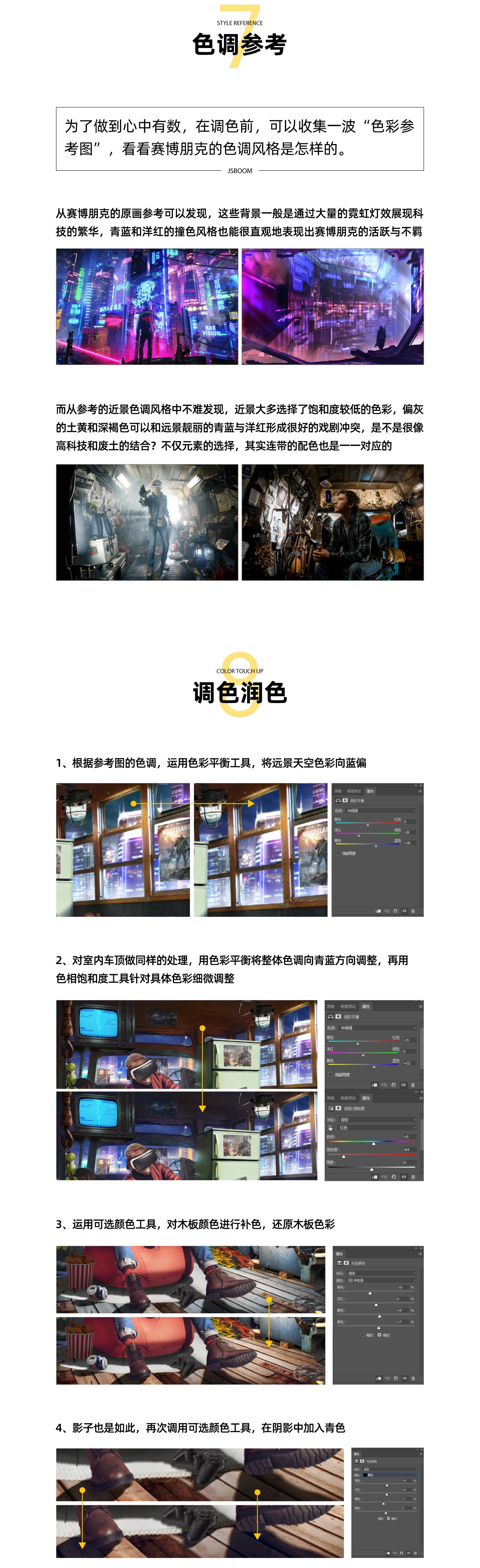 赛博朋克风格案例！「商业合成海报」从构思到成品的全流程解析