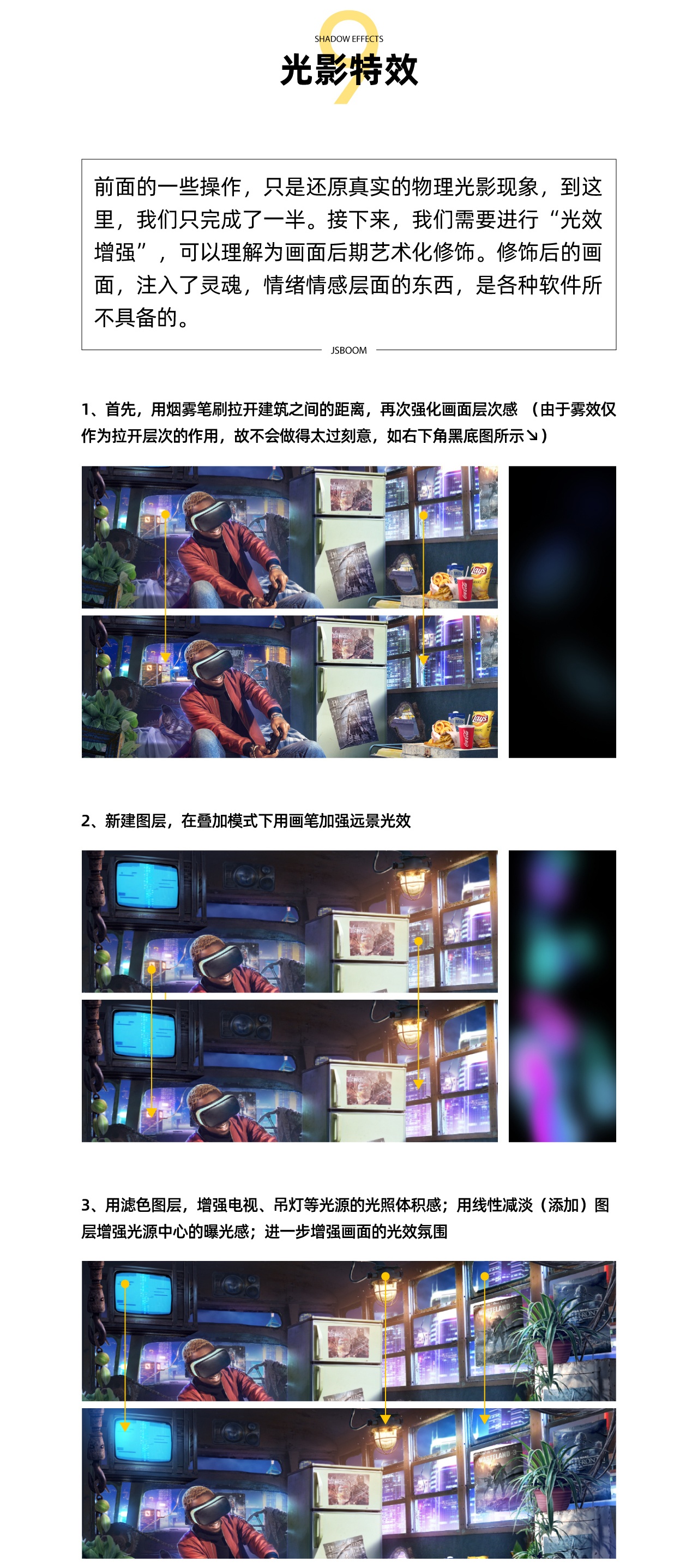 赛博朋克风格案例！「商业合成海报」从构思到成品的全流程解析