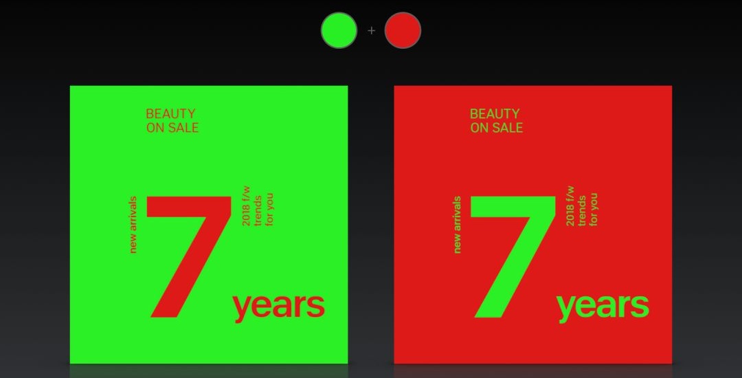 所谓配色达人,就是一次出48个方案