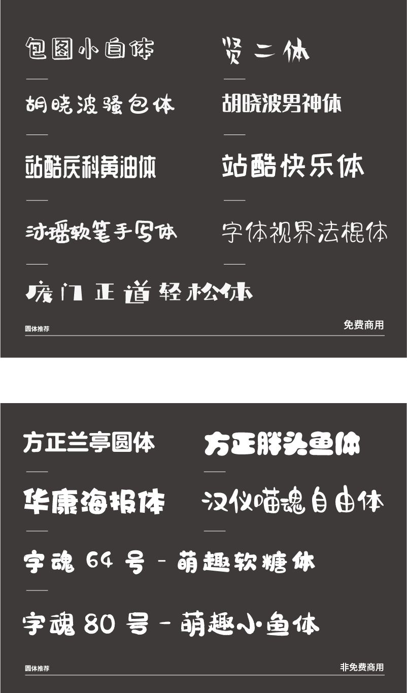 字体选择困难？用一篇文章帮你快速学会！