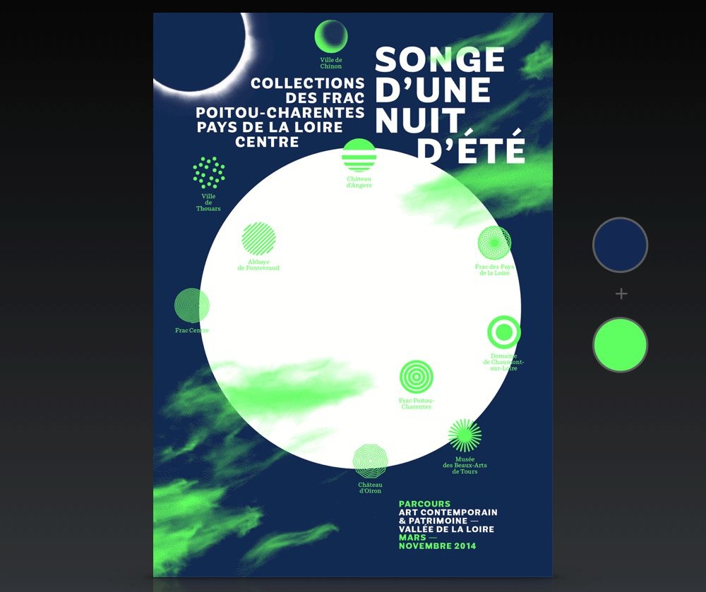 所谓配色达人,就是一次出48个方案