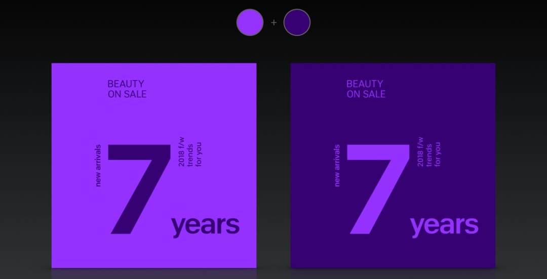 所谓配色达人,就是一次出48个方案