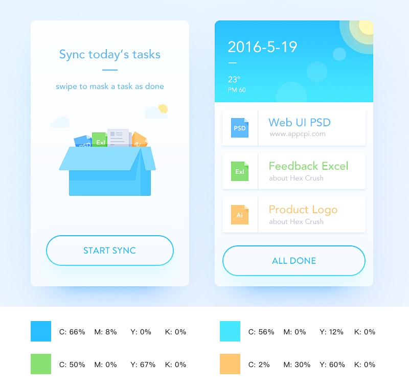 为什么高手的配色那么抢眼？ 原来是用了CMYK 配色法！