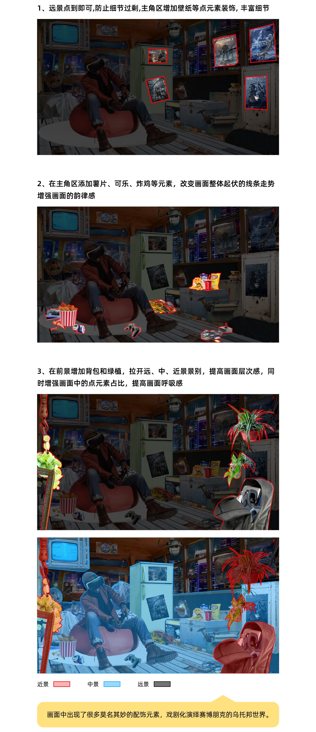 赛博朋克风格案例！「商业合成海报」从构思到成品的全流程解析