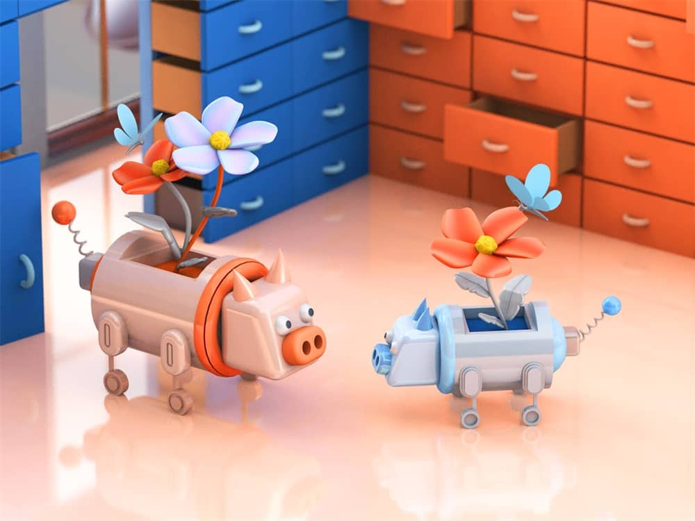 百万人气高手出品!创意描边插画绘制指南(附3D化教程)