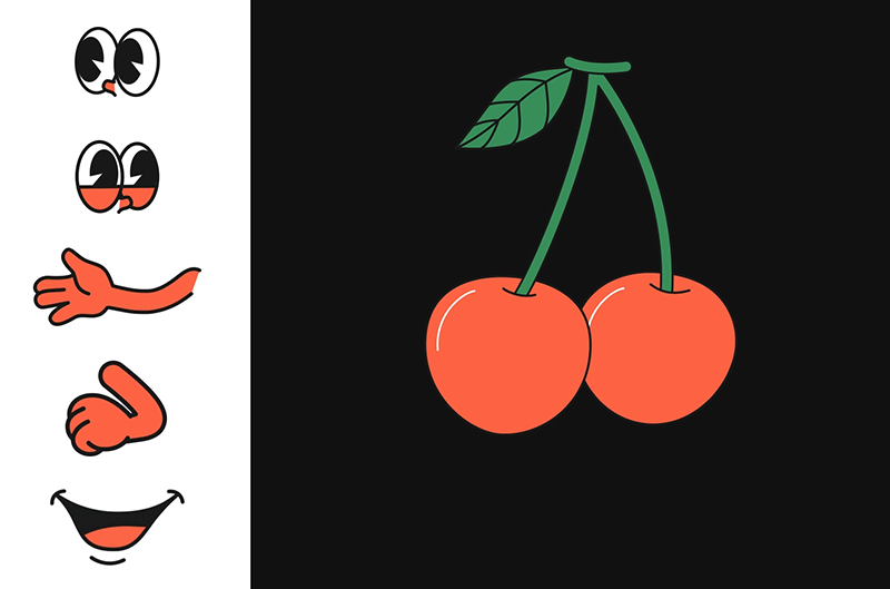 贴纸设计过程全解析,原来设计贴纸这么简单!