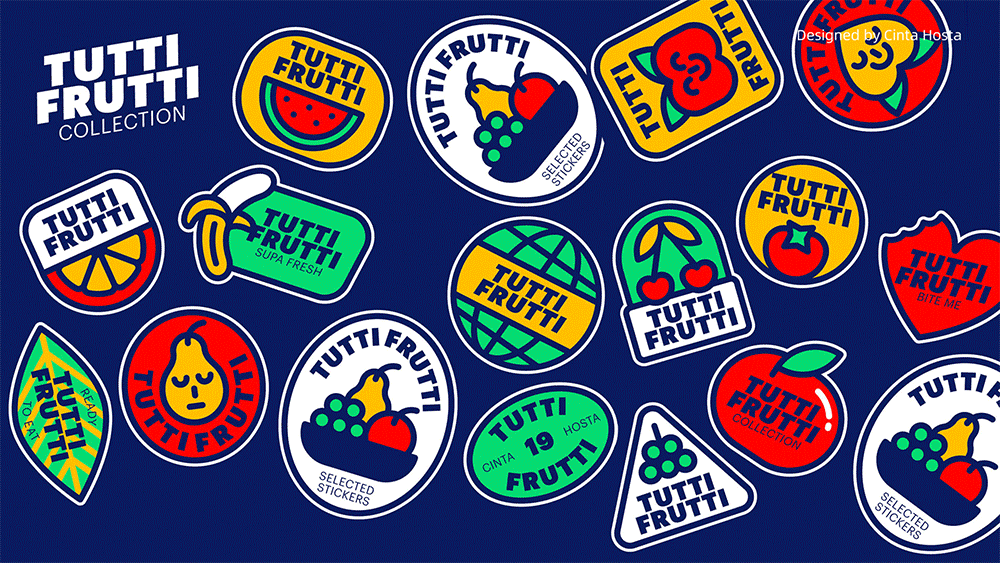 贴纸设计过程全解析,原来设计贴纸这么简单!