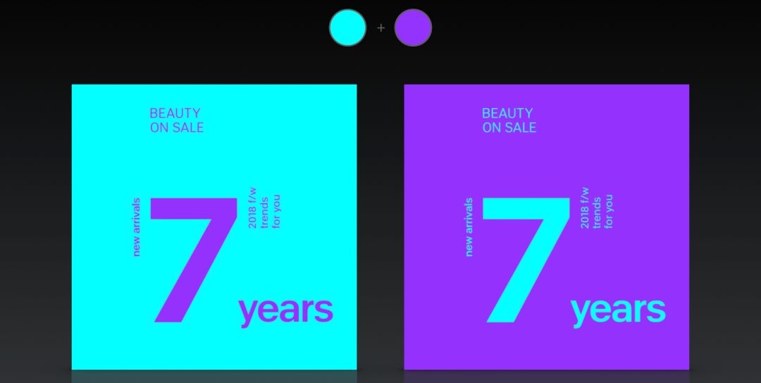 所谓配色达人,就是一次出48个方案