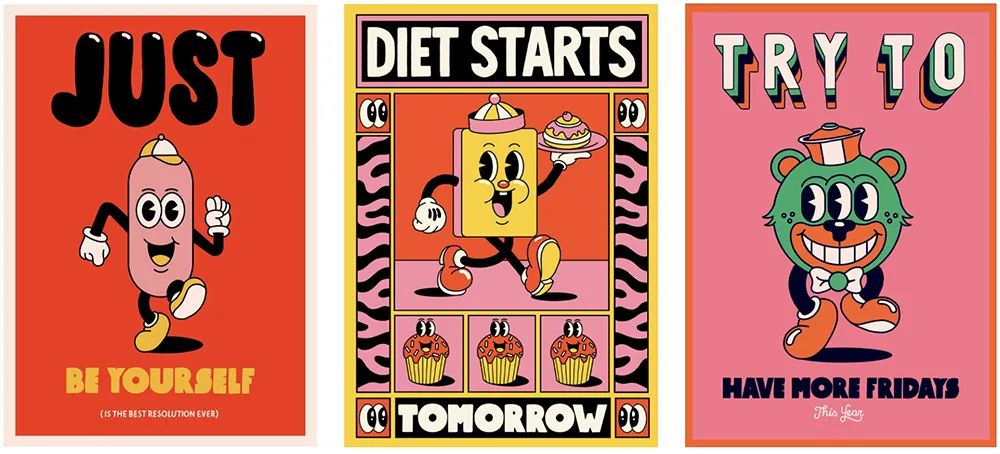 贴纸设计过程全解析,原来设计贴纸这么简单!