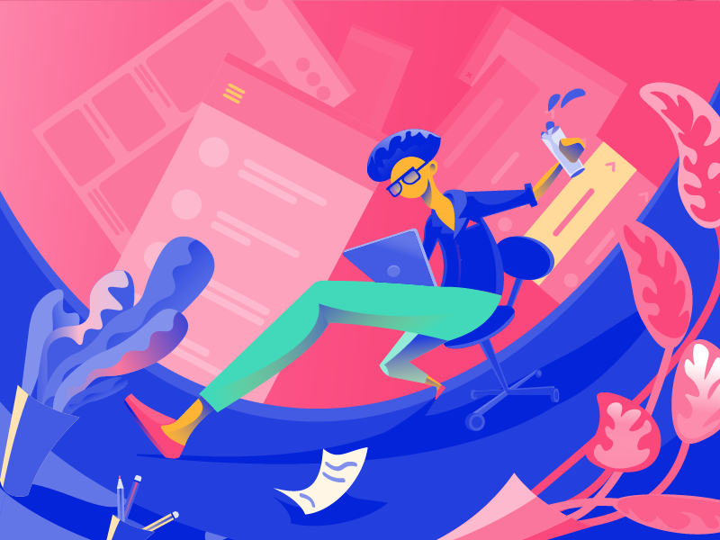 时下流行的鲜艳配色方案,缺点和优点一样明显