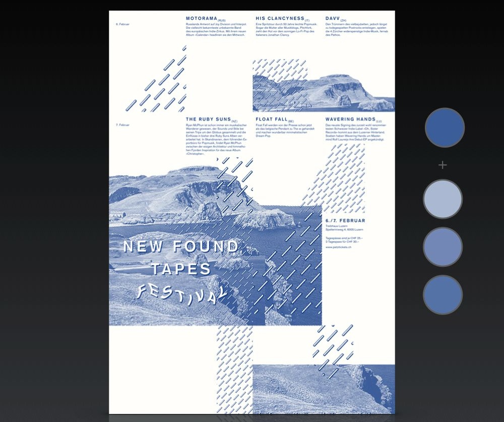 所谓配色达人,就是一次出48个方案