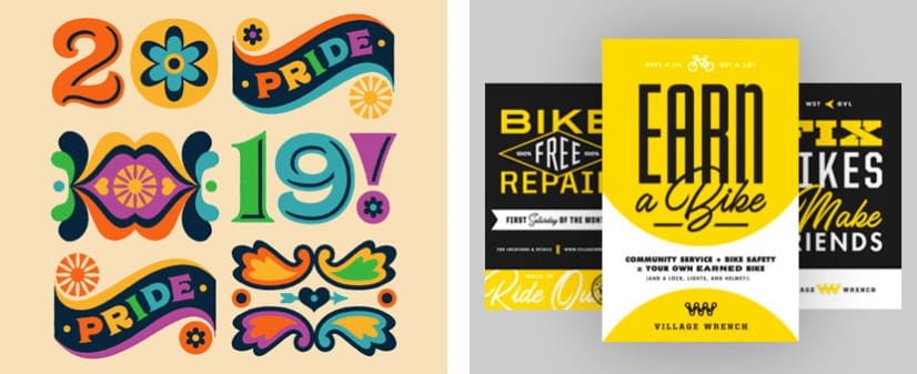 让字体排版更加富有创意的 14 种实用流行方法