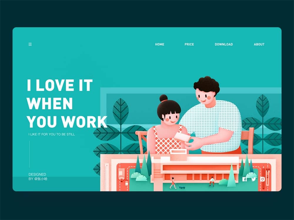 百万人气高手出品!创意描边插画绘制指南(附3D化教程)