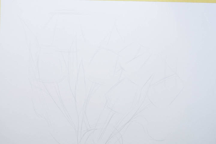 结合实例,总结画线稿时容易出现的几个常见问题