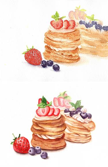 结合实例,总结画线稿时容易出现的几个常见问题