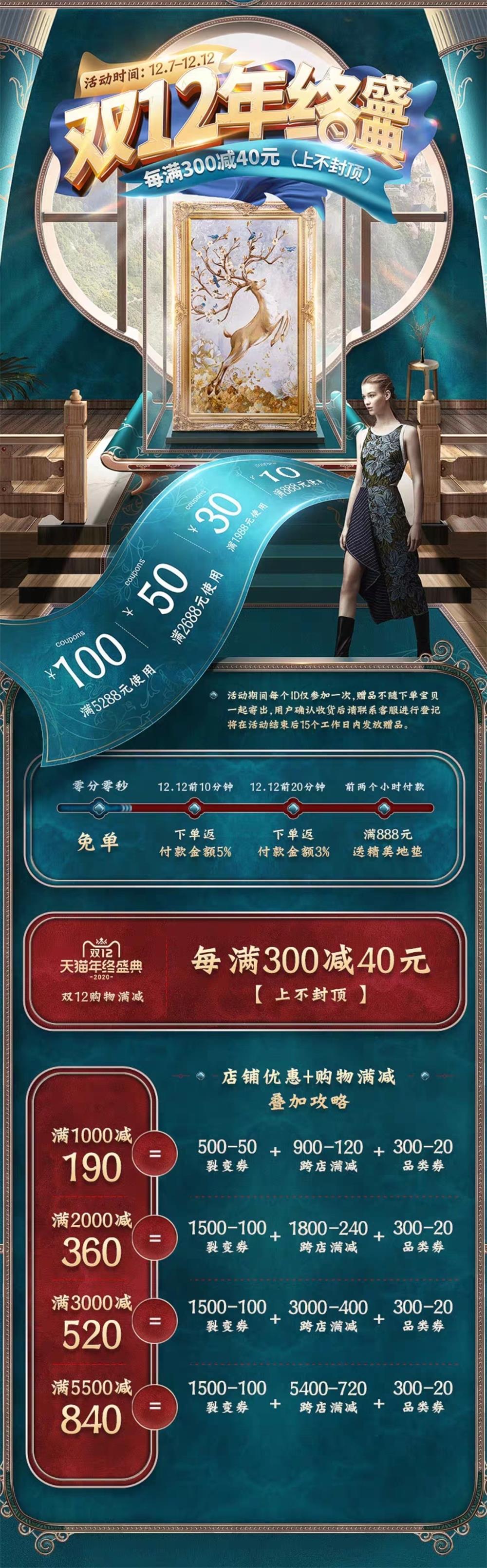 今年这些店铺的双12页面设计,太惊艳了!