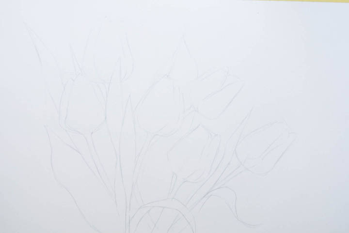 结合实例,总结画线稿时容易出现的几个常见问题