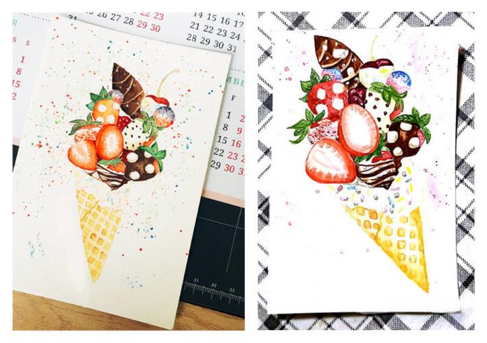 结合实例,总结画线稿时容易出现的几个常见问题