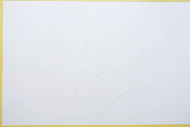 结合实例,总结画线稿时容易出现的几个常见问题