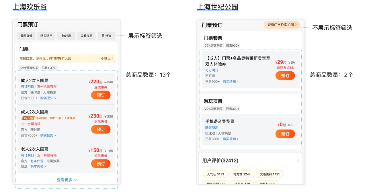 如何做好门票详情页改版?我深度分析了美团的设计