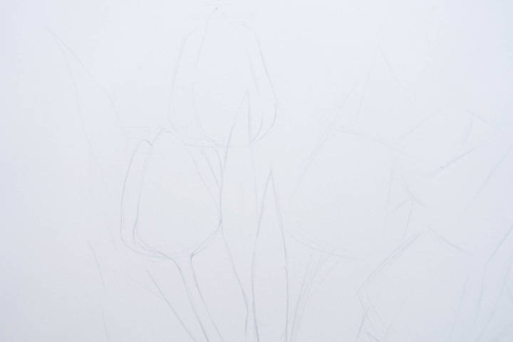 结合实例,总结画线稿时容易出现的几个常见问题