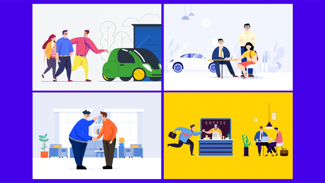 如何设计并落地一套插画系统?来看58设计师的实战案例!