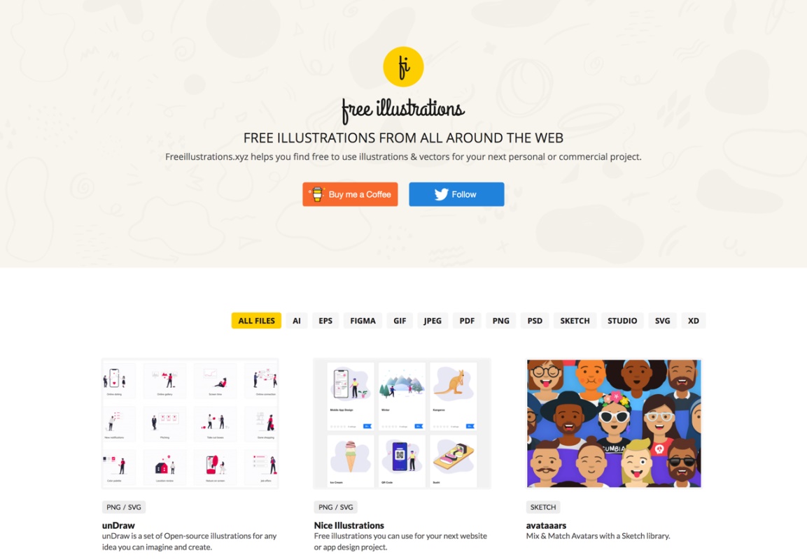 不想收藏太多免费素材网站?有这个就够了!