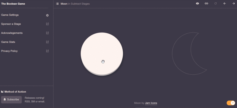 边玩边学!帮你轻松掌握布尔运算的游戏网站!
