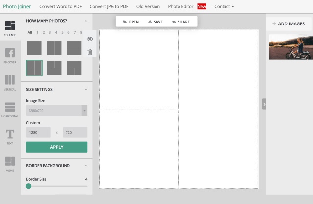 想拼接图片?这个线上拼图神器比美图秀秀更好用!
