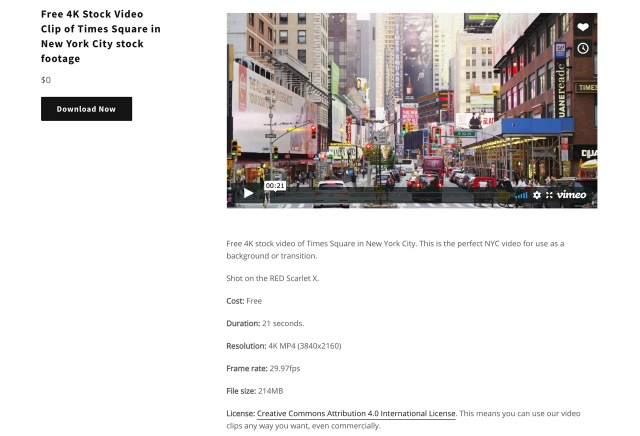 4K 视频素材免费商用!这个网站太良心了!